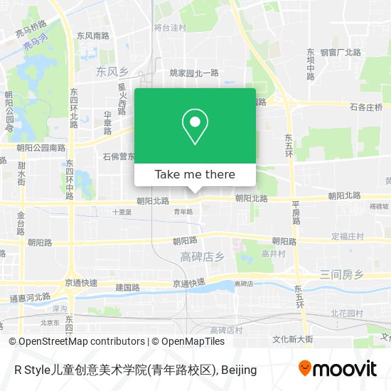 R Style儿童创意美术学院(青年路校区) map