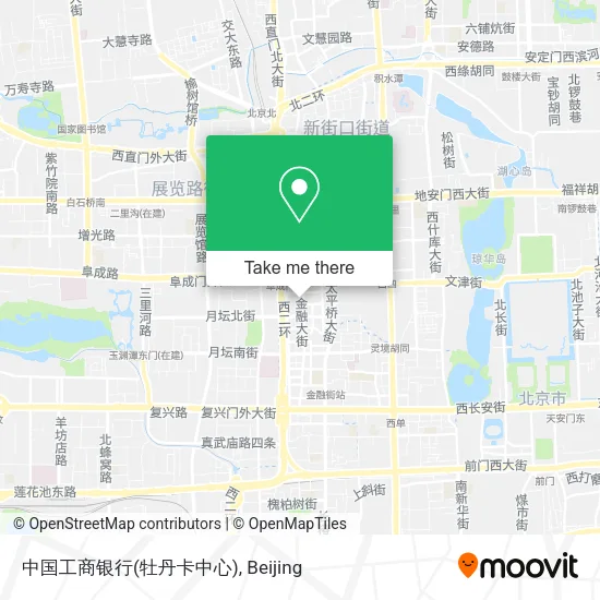 中国工商银行(牡丹卡中心) map