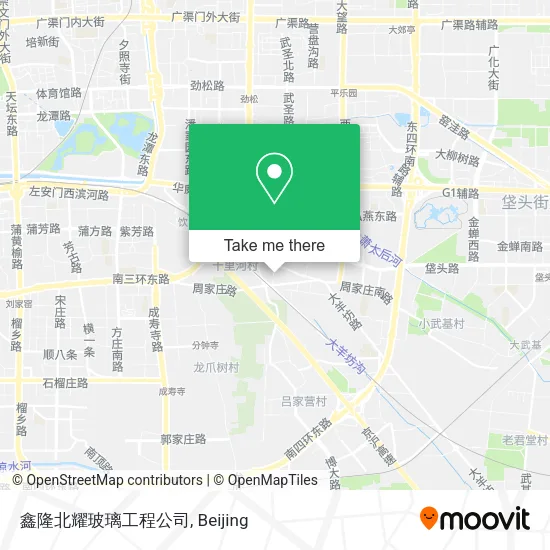 鑫隆北耀玻璃工程公司 map