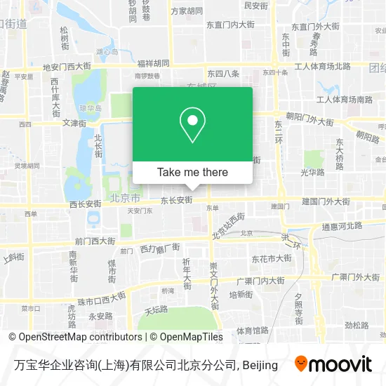 万宝华企业咨询(上海)有限公司北京分公司 map