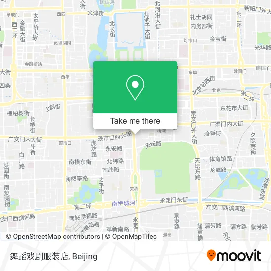 舞蹈戏剧服装店 map