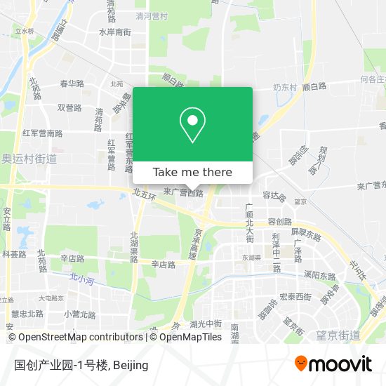 国创产业园-1号楼 map