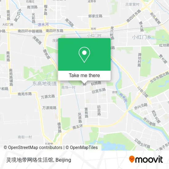 灵境地带网络生活馆 map