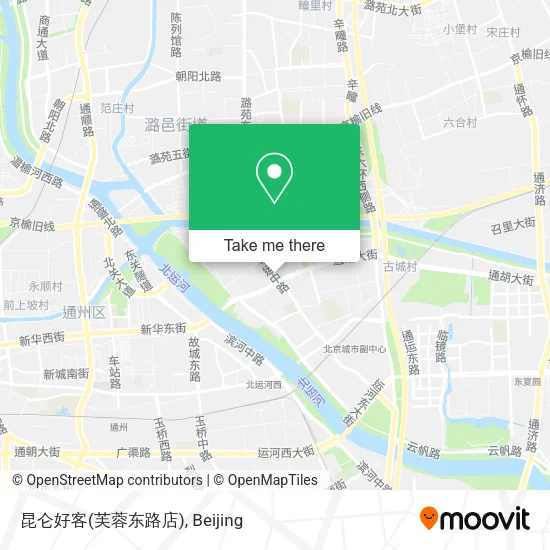 昆仑好客(芙蓉东路店) map