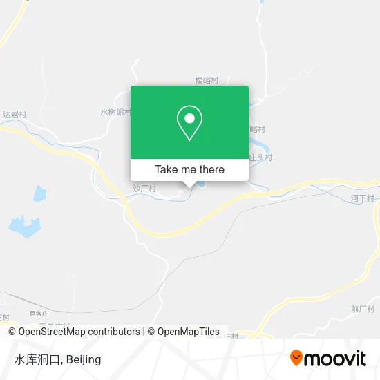 水库洞口 map