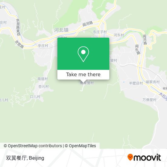 双翼餐厅 map