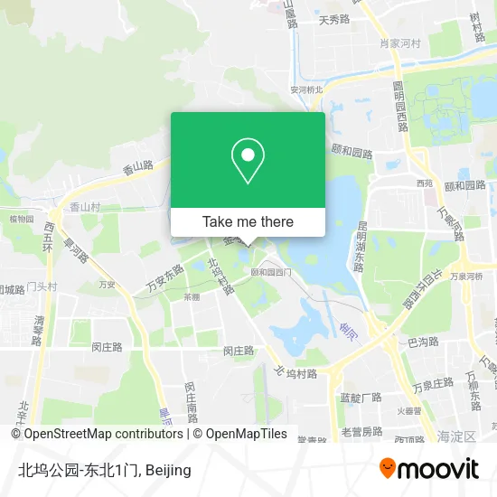 北坞公园-东北1门 map