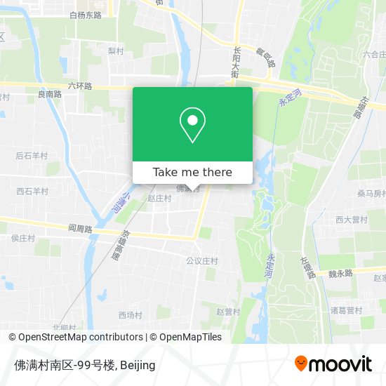 佛满村南区-99号楼 map