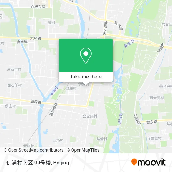 佛满村南区-99号楼 map