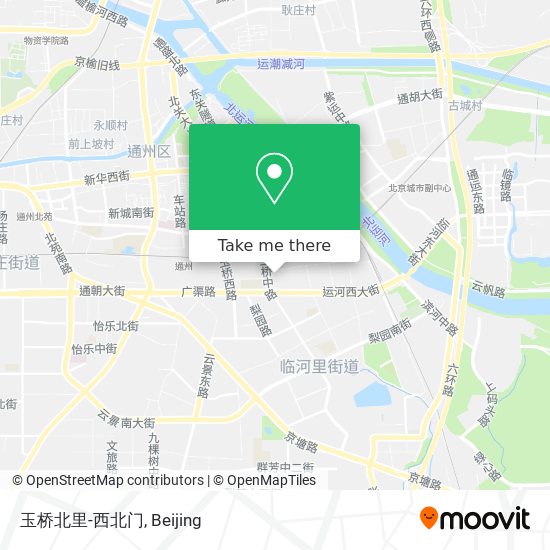 玉桥北里-西北门 map