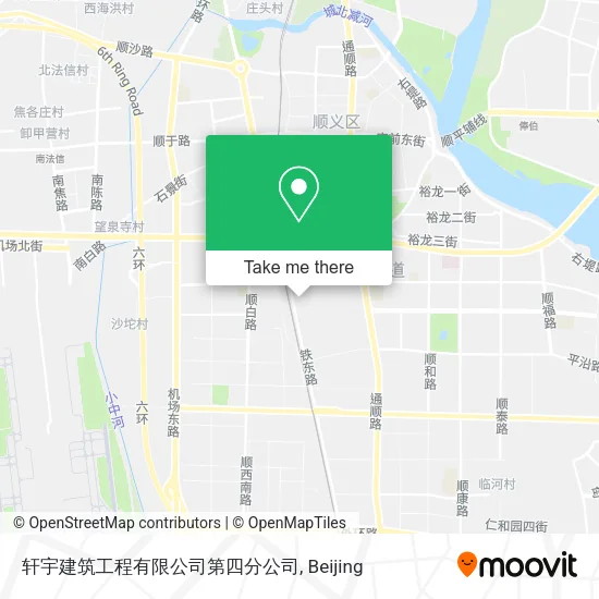 轩宇建筑工程有限公司第四分公司 map