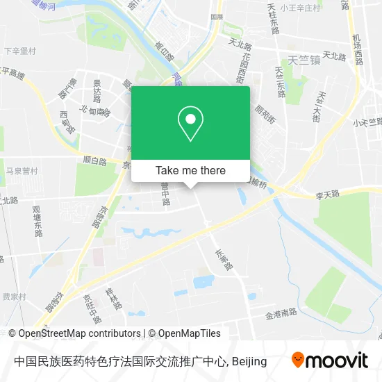 中国民族医药特色疗法国际交流推广中心 map