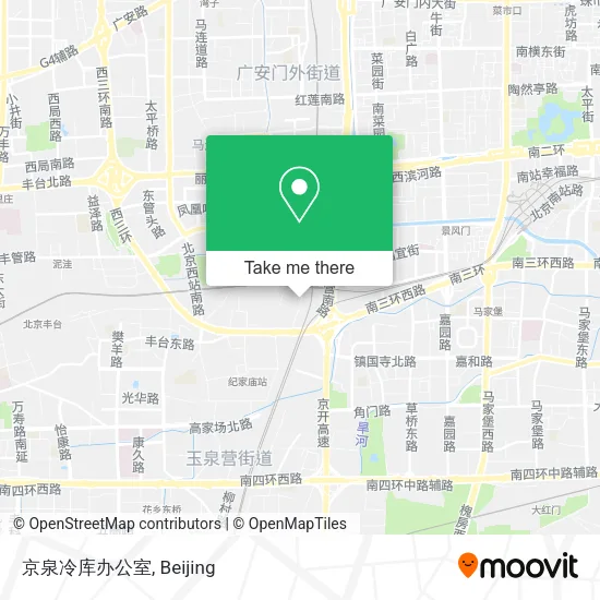 京泉冷库办公室 map