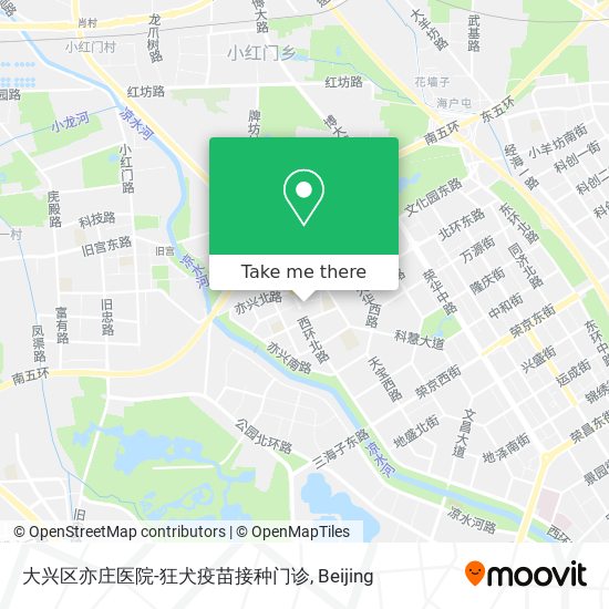 大兴区亦庄医院-狂犬疫苗接种门诊 map