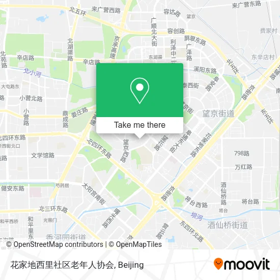 花家地西里社区老年人协会 map