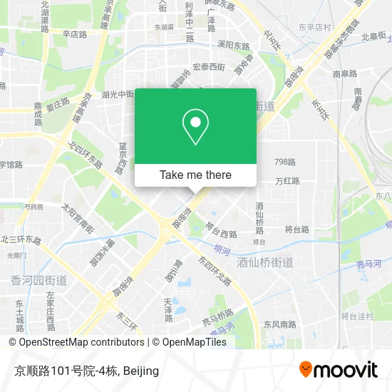 京顺路101号院-4栋 map