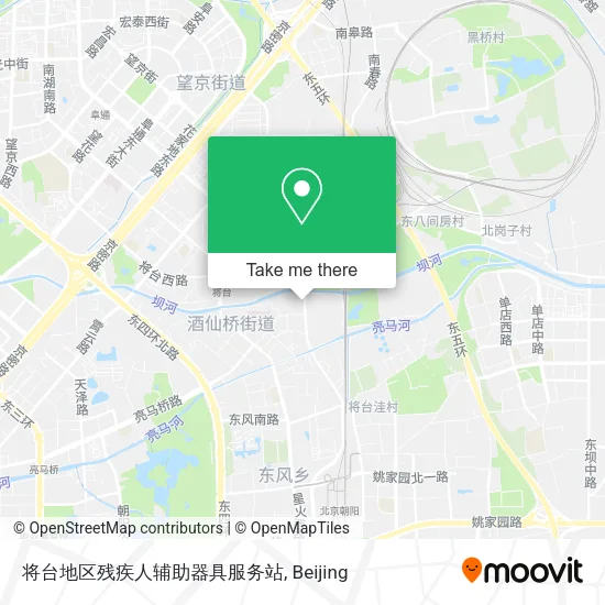 将台地区残疾人辅助器具服务站 map
