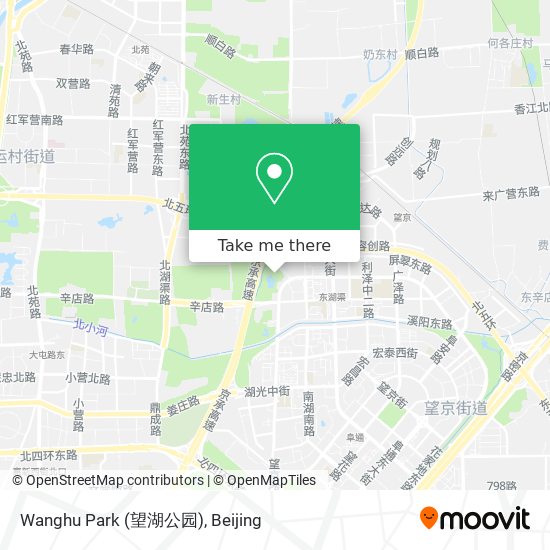 Wanghu Park (望湖公园) map