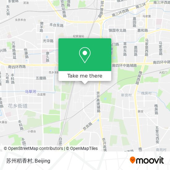 苏州稻香村 map