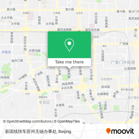 新国线快车苏州无锡办事处 map