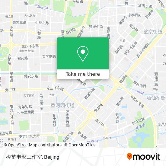 模范电影工作室 map