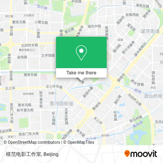 模范电影工作室 map