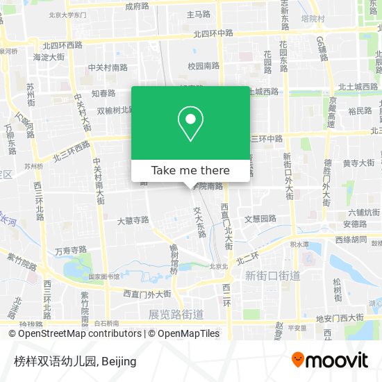 榜样双语幼儿园 map