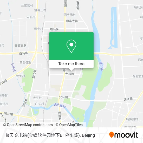 普天充电站(金蝶软件园地下B1停车场) map