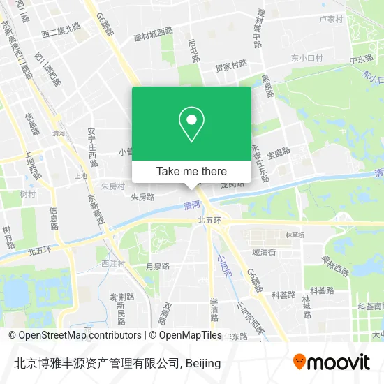 北京博雅丰源资产管理有限公司 map