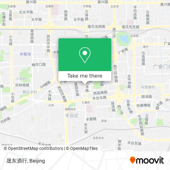 晟东酒行 map
