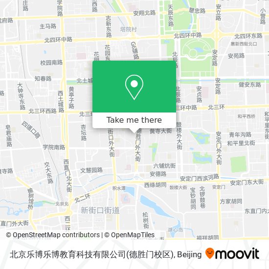 北京乐博乐博教育科技有限公司(德胜门校区) map