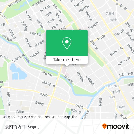 景园街西口 map