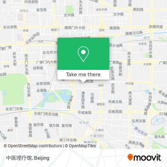 中医理疗馆 map