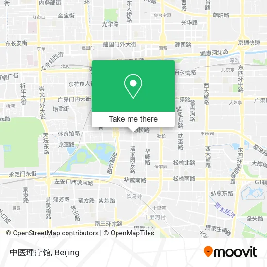 中医理疗馆 map