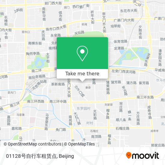 01128号自行车租赁点 map