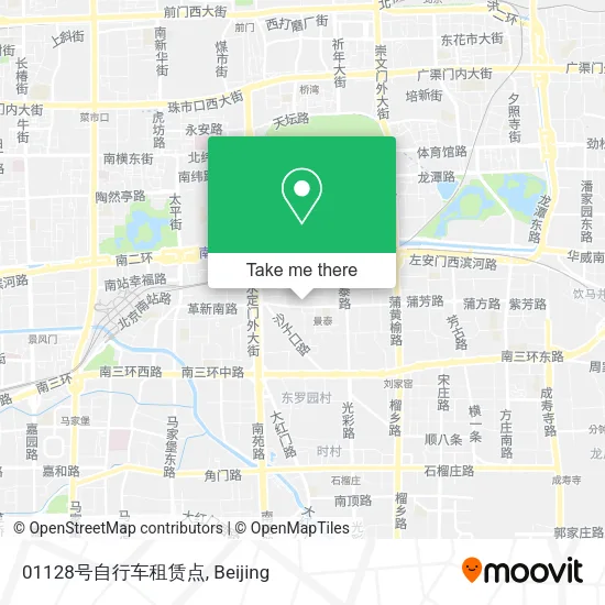 01128号自行车租赁点 map