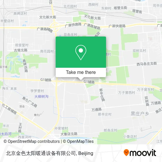 北京金色太阳暖通设备有限公司 map