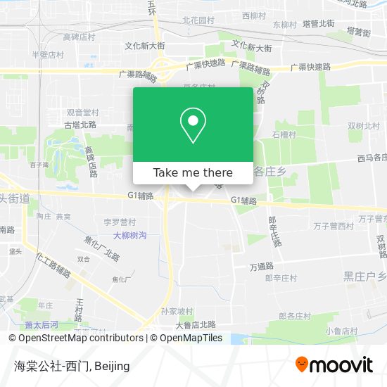 海棠公社-西门 map