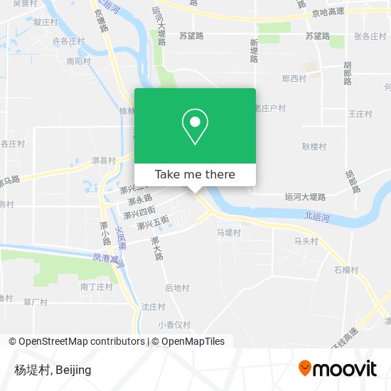 杨堤村 map