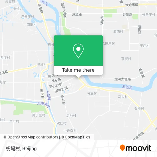 杨堤村 map