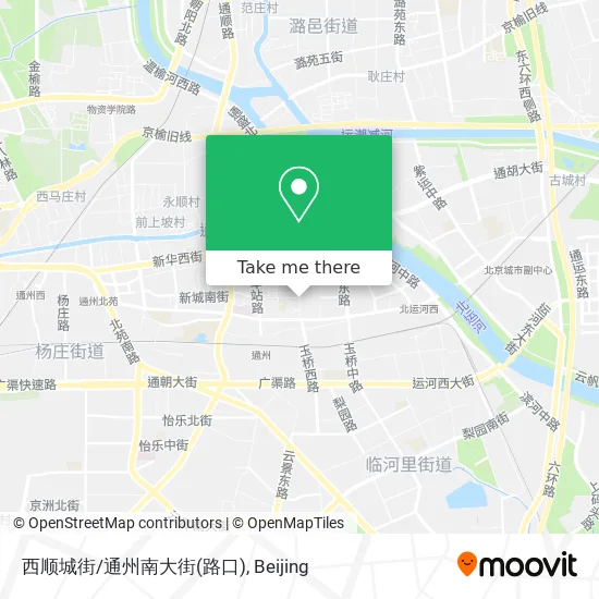 西顺城街/通州南大街(路口) map