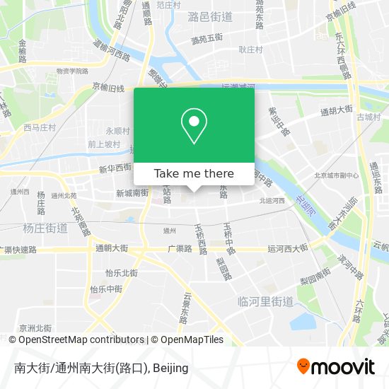 南大街/通州南大街(路口) map
