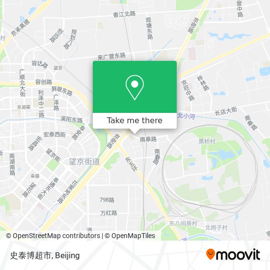 史泰博超市 map