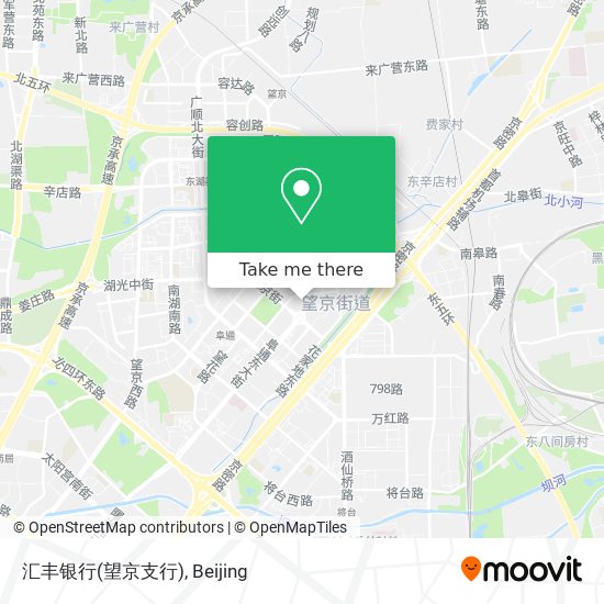 汇丰银行(望京支行) map