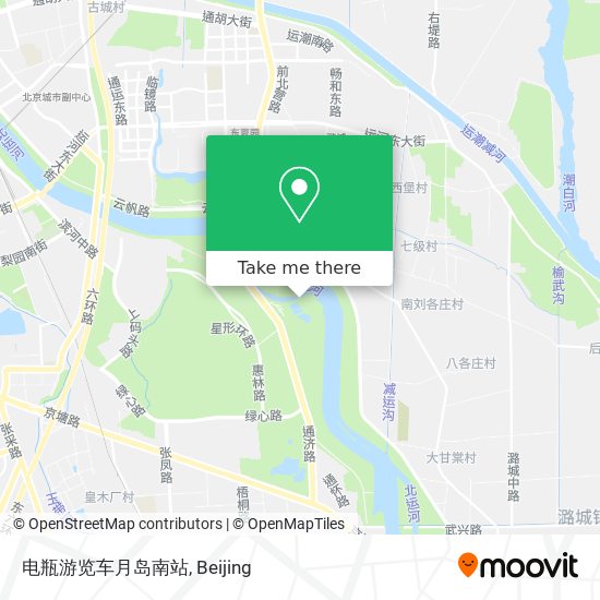 电瓶游览车月岛南站 map