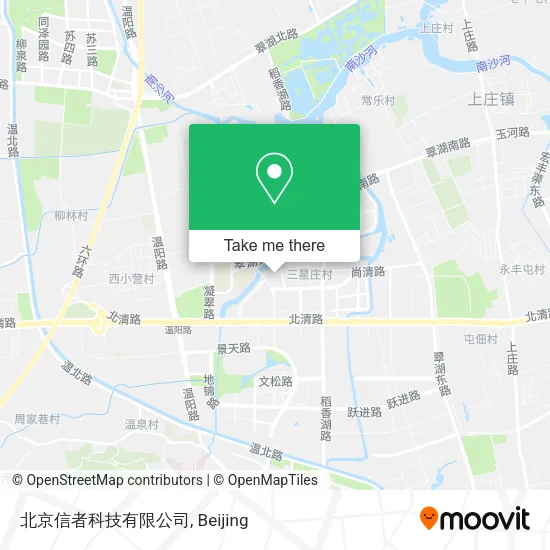 北京信者科技有限公司 map