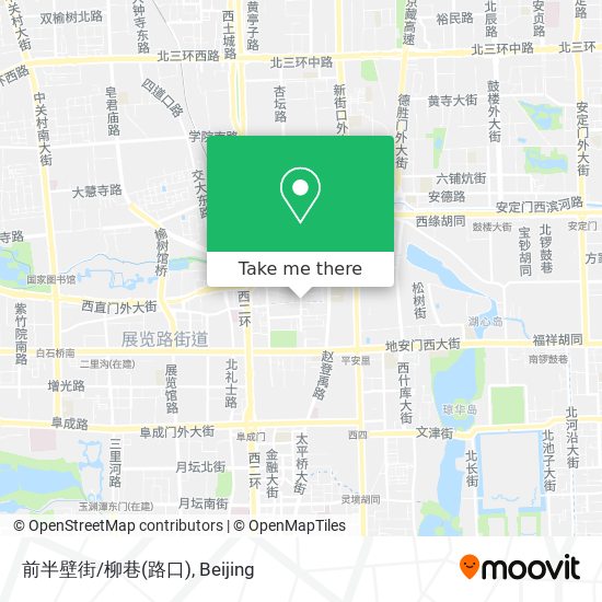前半壁街/柳巷(路口) map