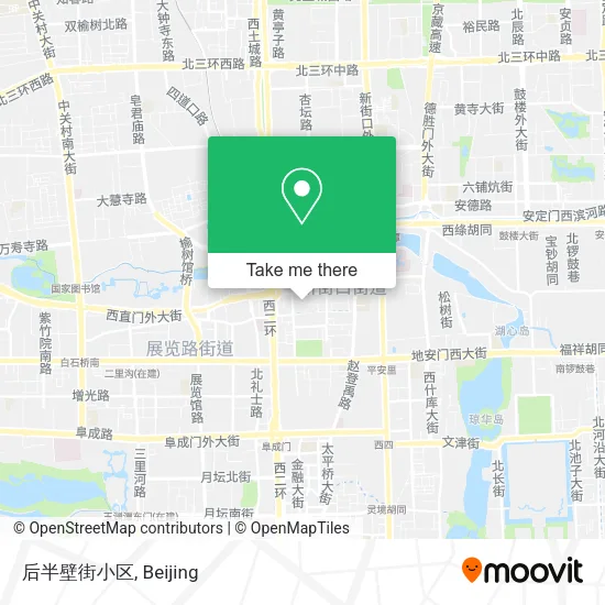 后半壁街小区 map