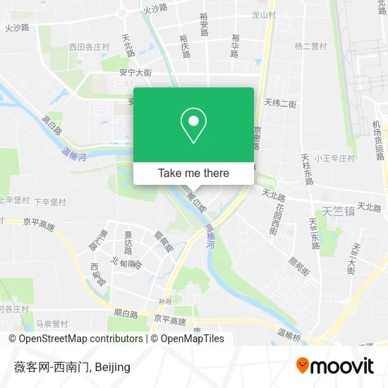 薇客网-西南门 map
