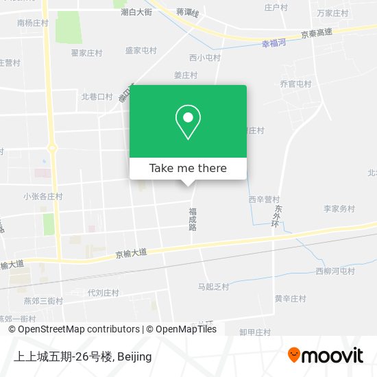 上上城五期-26号楼 map